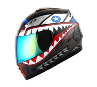 Casque int gral de moto WOW pour v lo de route, BMX, MX, pour jeunes enfants, Shark Bl