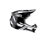 Casque integral 100 trajecta fidlock noir blanc
