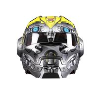Casque Intégral Adulte de Marque homme et femme Casque moto iron man homecoming marvel,Jaune Jaune#XXL L