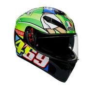 Casque Intégral AGV K-3 Sv K3-SV Mplk Top Rossi Mugello 2017 TAILLE S