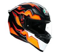 Casque Intégral AGV K1 Multi Kripton Noir Orange Fluo Taille S