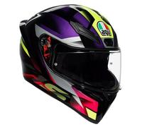 Casque Intégral AGV K1-S K1 S Fastlap Noir Violet Rose Taille S