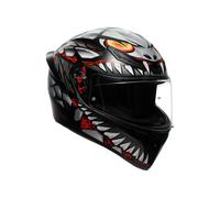 Casque Intégral AGV K1 S Lyzard Matt Black/Grey/Red