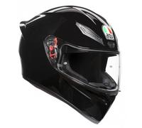 AGV K1 Solid Casque Moto Intégral, Noir, L