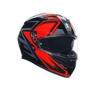 Casque Intégral AGV K3 COMPOUND BLACK/RED