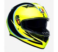 Casque Intégral AGV K3 Rouge WT Phillip Island 2005 Taille S