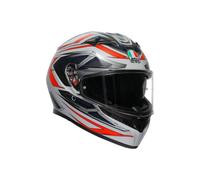 Casque Intégral AGV K3 Space Matt White/Red Fluo