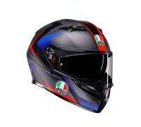 Casque Intégral AGV K3 Striga Matt Black/Blue/Red