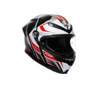 Casque Intégral AGV K6 S Karve Matt Black/White/Red
