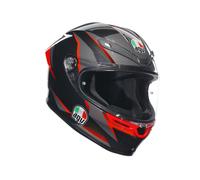 Casque Intégral AGV K6 S SLASHCUT BLACK/GREY/RED