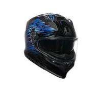 AGV Casque intégral K7 Genisys mat Noir/Gris/Bleu XL