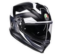 AGV K7 Glimpse S26, casque intégral S Mat Noir/Blanc/Gris Mat Noir/Blanc/Gris