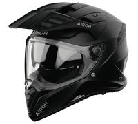 Airoh Casque d'aventure Bandit Solid Noir mat/gris Taille 3XL