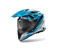 Casque Intégral Airoh COMMANDER 2 MAVICK Cerulean blue gloss