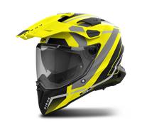 Casque Intégral Airoh Commander 2 Mavick Jaune MatL Jaune Mat