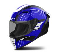 Casque Intégral Airoh Connor Achieve Bleu brillantL Bleu brillant