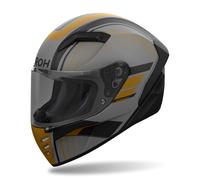 Casque Intégral AIROH Connor Achieve Gris Noir Bronze Mat