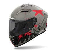 Casque Intégral AIROH Connor Desperado Gris Orange Opaque