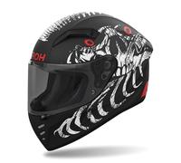 Casque Intégral AIROH Connor Myth Noir Blanc Opaque