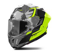 Airoh GP 800 Master Carbon Casque, noir-gris-jaune, taille XL pour homme