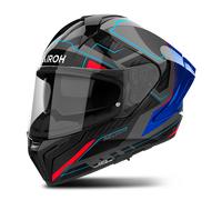 Airoh – Casque tout-terrain MATRYX ROCKET – Bleu/Rouge Brillant