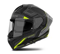 Airoh Matryx Rocket, casque intégral XL Mat Noir/Gris/Jaune Néon Mat Noir/Gris/Jaune Néon