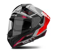 Airoh Casque moto Matryx Rocket Noir/Gris/Rouge Taille M Homme
