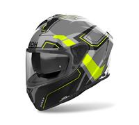 Casque Intégral AIROH Spark 2 Dart Jaune Gris Noir Brillant