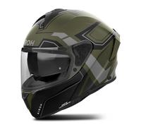 Casque Intégral Airoh Spark 2 Dart Vert militaire/GivreL Vert militaire,Givre