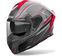 Casque intégral AIROH Spark 2 Shadow rouge-gris noir brillant taille XXL