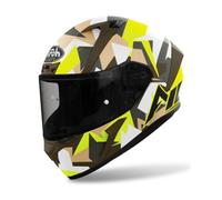 Casque Intégral Airoh Valor XSSMLXL Blanc, Jaune Fluo, Vert Armée Airoh