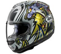 Arai RX-7V Evo Nakasuga 4, casque intégral S Noir/Blanc/Or/Bleu Noir/Blanc/Or/Bleu