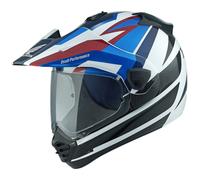 Arai Tour-X5 Africa Twin Casque de motocross, noir-blanc-bleu, taille S pour homme