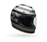 Casque Intégral BELL BULLITT GT CARBON Roland Sands Temple Noir Argent