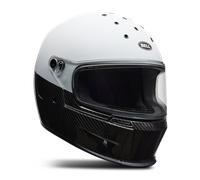 Bell Eliminator Carbon Diverge, casque intégral L Blanc/Noir Blanc/Noir