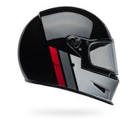 Bell Eliminator GT, casque intégral S Noir/Blanc/Gris/Rouge Noir/Blanc/Gris/Rouge