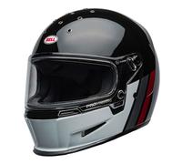 Casque Intégral Bell Eliminator Gt Noir Blanc Rouge