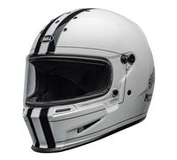Casque Intégral BELL ELIMINATOR Steve McQueen Blanc Noir Brillant 22.06