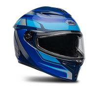 Bell Lithium MIPS Podium, casque intégral L Noir/Blue/Bleu Clair Noir/Blue/Bleu Clair
