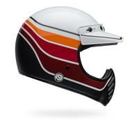 Bell Moto-3 RSD Saddleback Casque de motocross, multicolore, taille S
