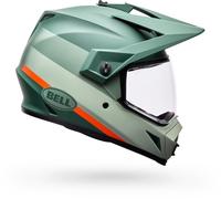 Casque Intégral Bell MX-9 ADV Mips Trail Green/Orange