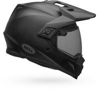 Bell - MX-9 ADV MIPS Solid ECE Casques - Adulte Unisexe - équipement de Protection, Casque vélo, Casque Motocross, Casque de Protection Motocross, Noir Mat, L