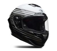 Bell Race Star DLX Flex Dash, casque intégral L Blanc/Gris/Noir Blanc/Gris/Noir