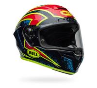 Casque Intégral Bell Race Star DLX Flex Xenon Gloss Blue/Retina