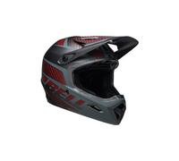 Casque integral bell transfer gris rouge