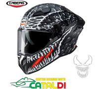 Casque Intégral Caberg Drift Evo II Crock Venom Fibre De Vitre avec Puce NFC Sos