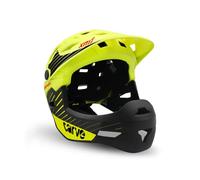 Casque Intégral Carve Noir/Jaune MV-TEK Vélo