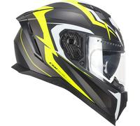 Casque intégral CGM 311G BLAST SPORT Noir Mat Fluo Jaune taille XL