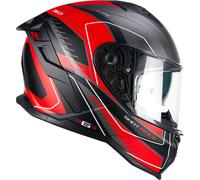 Casque intégral CGM 363G SHOT RACE anthracite rouge mat taille XL