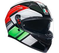 Casque intégral de moto AGV K3 E2206 MPLK WING BLACK/ITALIE